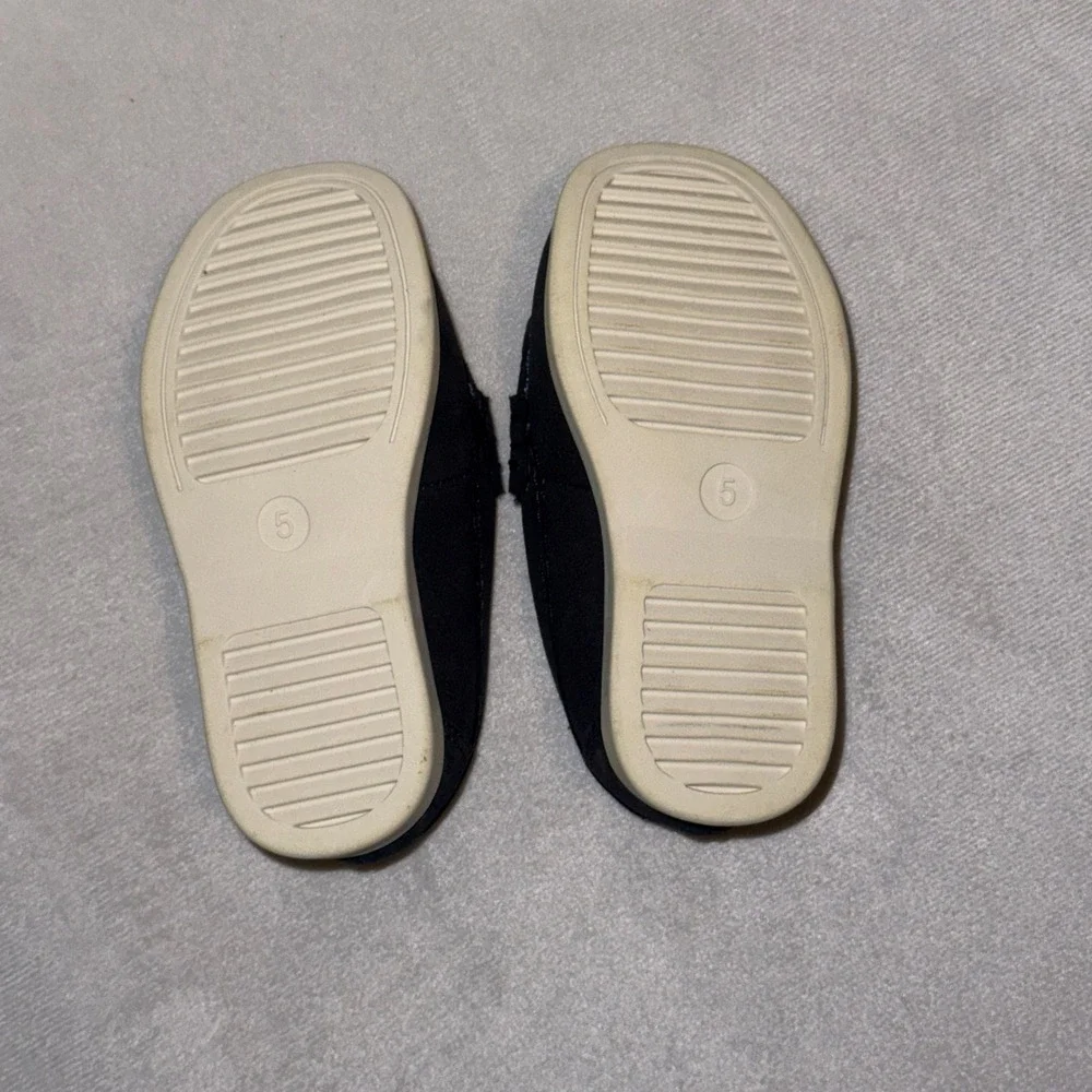 Cat & Jack Boys‎ Navy Blue Loafers Size 5 Toddler Casual Slip On Shoes